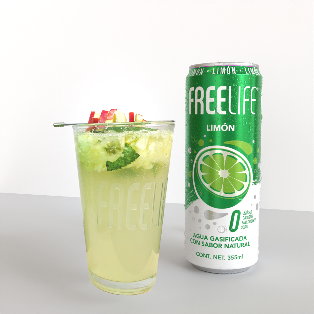 Apple Mojito de Freelife sabor limón